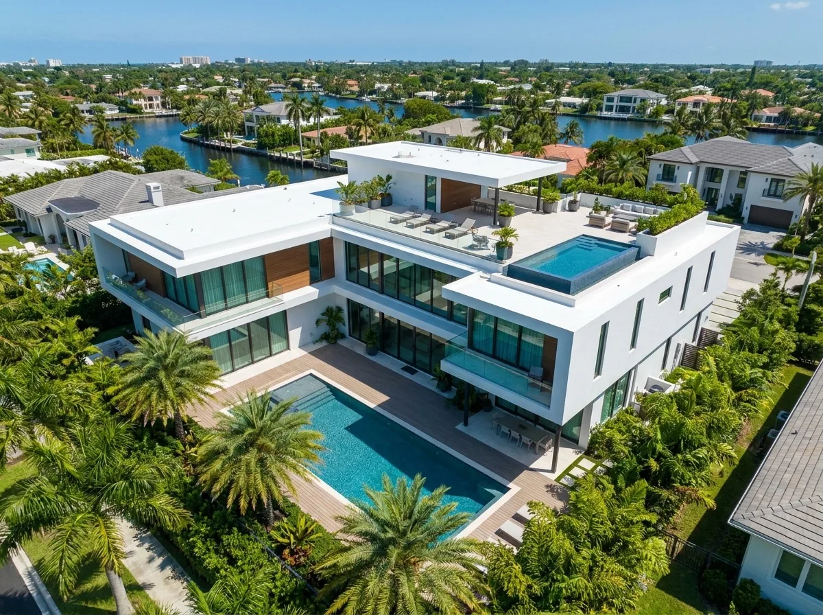 Flat Systems roof by Titan Builders